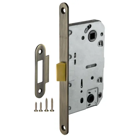 Защелка врезная Fuaro PLASTIC P96WC-50 AB бронза