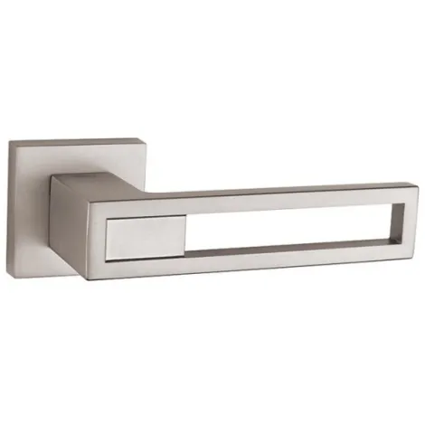 Дверная ручка Tupai на квадратном основании Baraco 2737 Q 5S-142 никель 