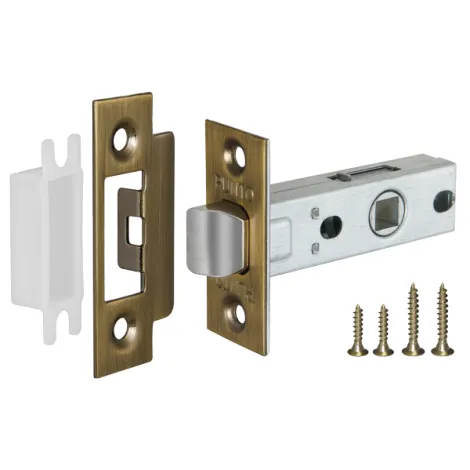 Защелка врезная Punto METL45-8 ( L45-8) ABG зеленая бронза