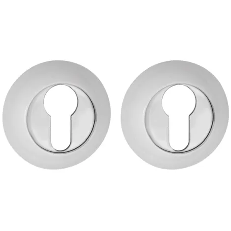 Накладка под цилиндр на круглом основании Punto ET.R.TL54 (ET TL) WH-19 белый