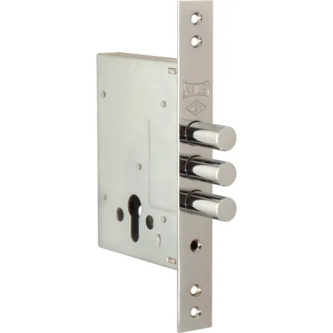 Корпус замка Kale kilit (Кале килит) врезного цилиндрового 257 w/b (тех. комплектация) хром