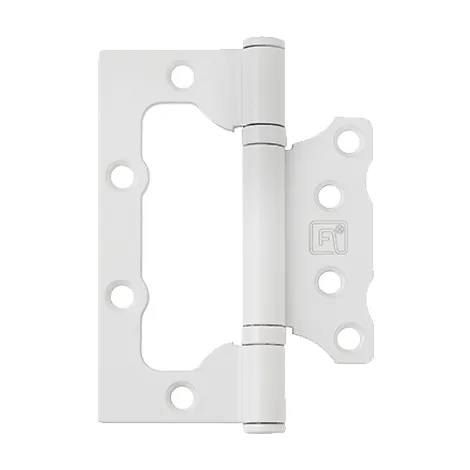 Петля без врезки универсальная Hinge 100-2BB FH MWH белый