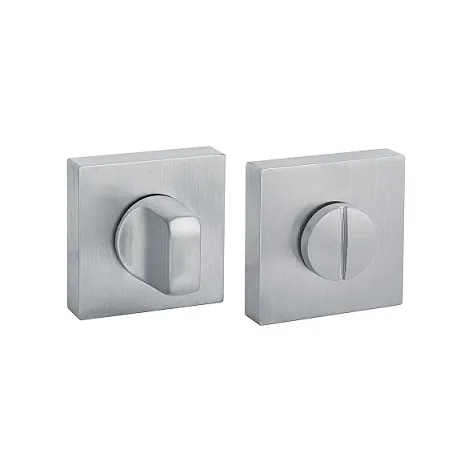 Фиксатор поворотный на квадратном основании Fuaro BK6.K.DM51 (BK6 DM) SSC-16 сатинированный хром