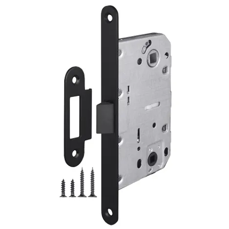 Защелка Ajax врезная PLASTLP96WC-50 BL черный