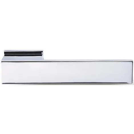 Дверная ручка на прямоугольном основании Fratelli Cattini \"COSMO\" 6-CR полированный хром