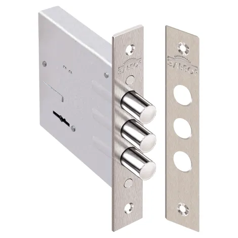 Замок врезной сувальдный Elbor Кремень 1.04.02, 5 кл. /02209/