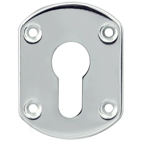 Декоративная накладка Punto ESC031/C-SS (нержавейка) на цилиндр (1 шт.) тех.упак.