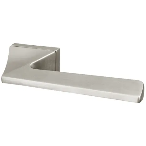 Дверная ручка на квадратном основании Armadillo IRON UCS SN-3 Матовый никель