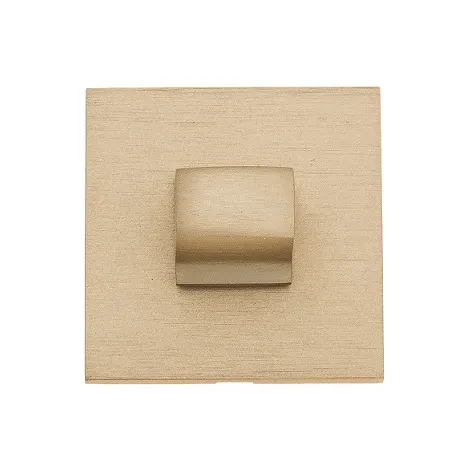 Фиксатор поворотный на квадратном основании Fratelli Cattini WC 8FS-BS матовая латунь