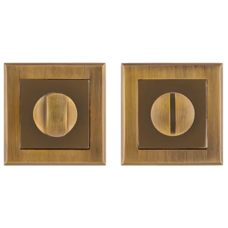 Ручка поворотная на квадратном основании Punto BK6.K.QL52 (BK6 QL) CF-17 кофе