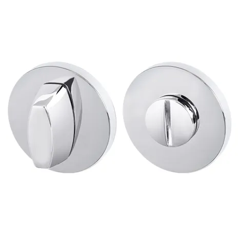 Фиксатор поворотный на круглом основании Armadillo WC-BOLT BK6 URS CP-8 Хром