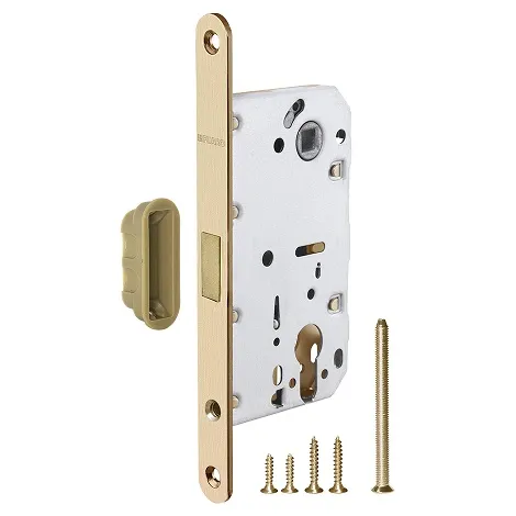 Корпус Fuaro врезного замка MAGNM85C-50 (M85C-50) SSG сатинированное золото