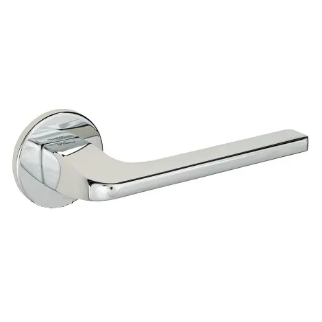 Дверная ручка на круглом основании Fratelli Cattini \"BOSTON\" 7FS-CR полированный хром