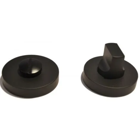 Фиксатор поворотный на круглом основании Convex AF-матовый чёрный