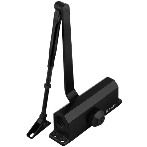 Доводчик дверной DC20-4 (DC-204) BL до 85 кг (черный)