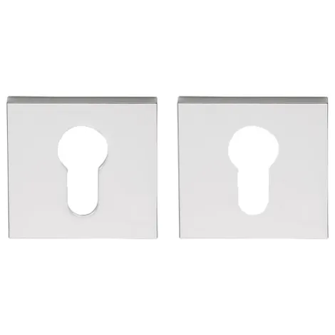 Накладка под цилиндр на квадратном основании Colombo MM 13 хром