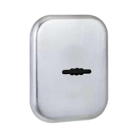 Декоративная накладка Fuaro со шторкой на сувальдный замок ESC.S.XL/K.486 SSC (SC 486-S SQ XL) со шторкой сатинированный хром, 1 шт.