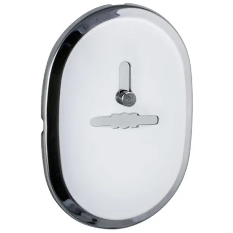 Декоративная накладка Fuaro ESC 476 (90х65) СP хром на сувальдный замок с шторкой