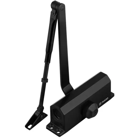 Доводчик дверной DC20-2 (DC-202) BL до 45 кг (черный)