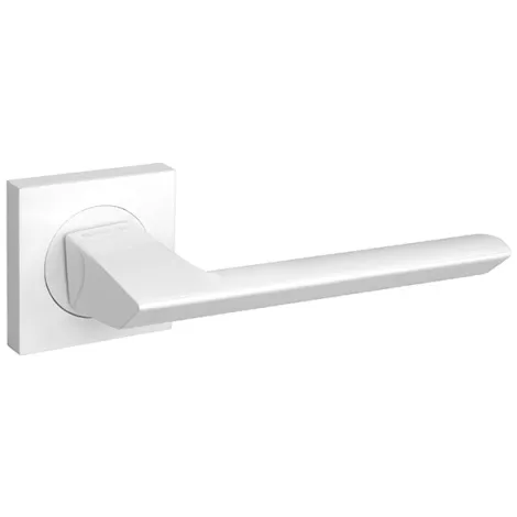 Дверная ручка на квадратном основании Fuaro K.KM52.SAMPLE (SAMPLE KM) WH-19 белый