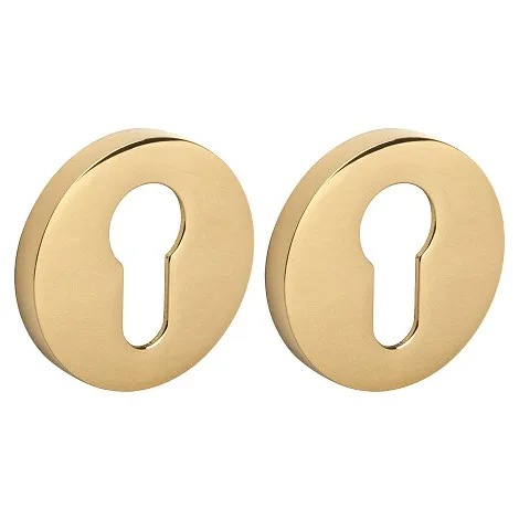 Накладка на цилиндр на круглом основании Fuaro ET.R.SLR52 GOLD-24 золото-24