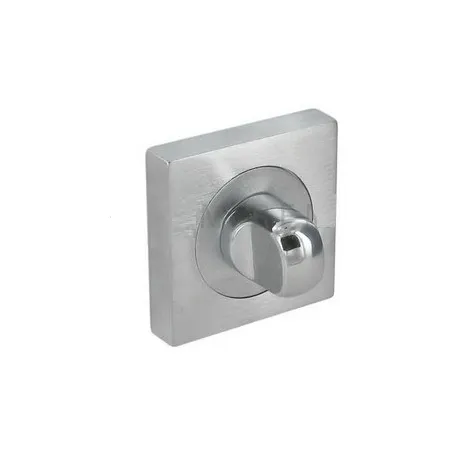 Фиксатор на квадратной розетке Sicma WC Si CL/CS 45x45 mm полированный хром/матовый хром