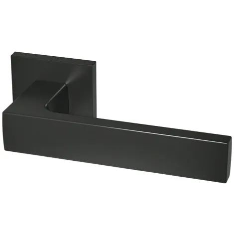 Дверная ручка на квадратном основании Armadillo SKY USS BL-26 черный