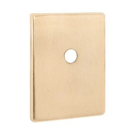 Накладка Fuaro на шток цилиндра ESC.O.RL/K.486 (ESC 486-O RL) SSG сатинированное золото (1шт.)