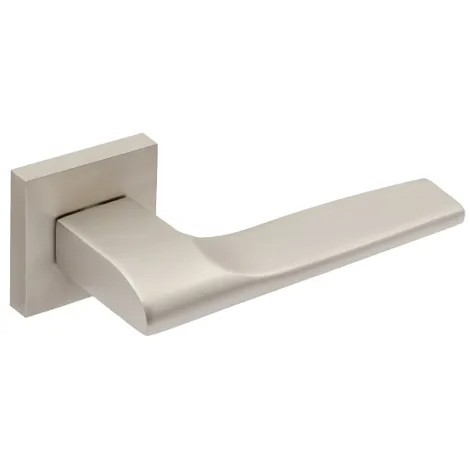 Дверная ручка на квадратном основании FANTOM \"Милана\" MSN никель