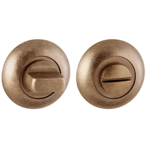 Фиксатор поворотный на круглом основании Punto BK6.R.ZR54 (BK6 ZR) OB-13 античная бронза