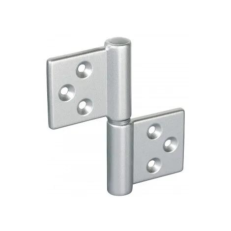 Петля накладная без врезки универсальная разборная Fratelli Cattini 143T 38-35 CS матовый хром