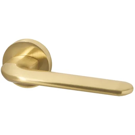 Дверная ручка на круглом основании Armadillo R.URB52.EXCALIBUR SG матовое золото