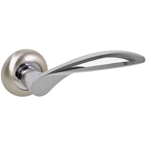 Ручка Fuaro раздельная LM/Z R.TL54.VIOLA SN/CP-3 матовый никель/хром