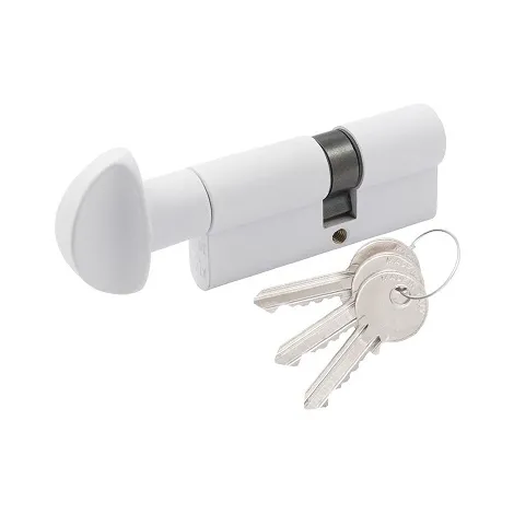 Цилиндровый механизм с вертушкой Cortelezzi 117F 30x30 белый