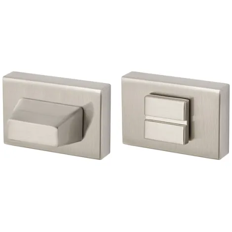 Фиксатор поворотный на квадратном основании Armadillo WC-BOLT BK6 UCS SN-3 Матовый никель