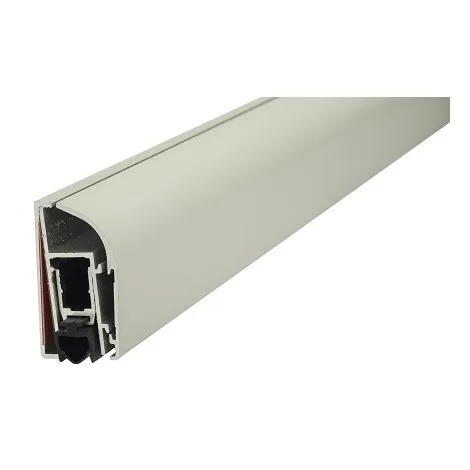 Автоматический порог накладной для стекла Venezia 1460GD/700-500 мм, 1 уровень, серебристый