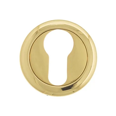 Накладка под цилиндр на круглом основании Fratelli Cattini CYL-1 D1-OLV полированная латунь 2 шт.