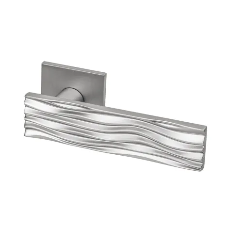 Дверная ручка на квадратном основании Armadillo K.YM.MERENGA MWSC-33 итальянский тисненый