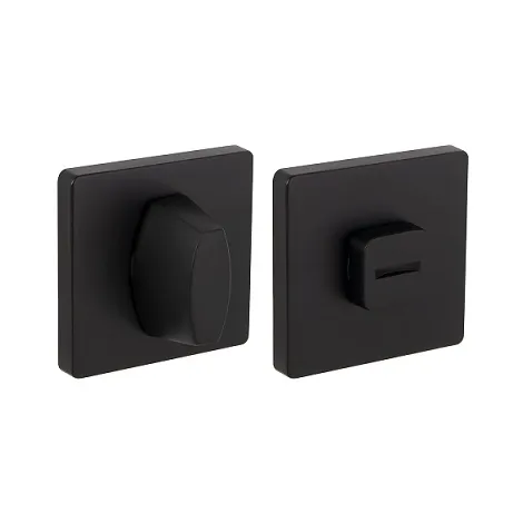 Ручка поворотная на квадратном основании Fuaro BK6.K.SL52 (BK6 SL) BL-24 черный