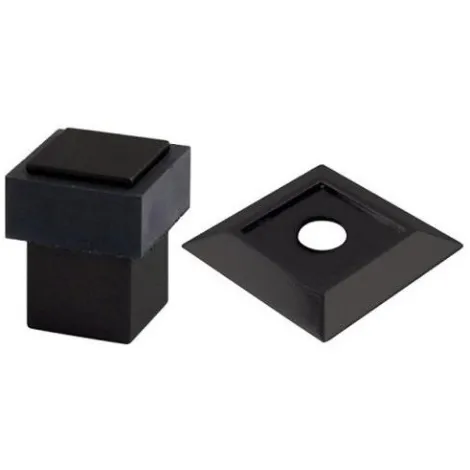 Ограничитель дверной напольный Tupai 3986-153 черный