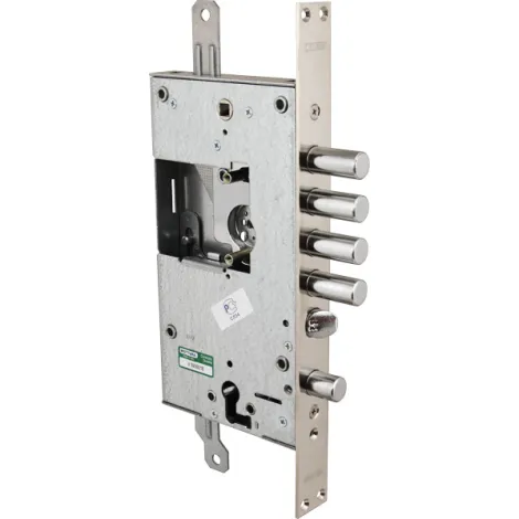 Замок врезной Mottura двухсистемный 54.K787 D (правый), ключ 40 мм без накл.