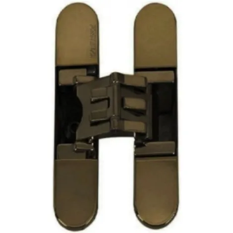 Петля универсальная скрытой установки Kubica 5080 DXSX, BR 80кг бронза