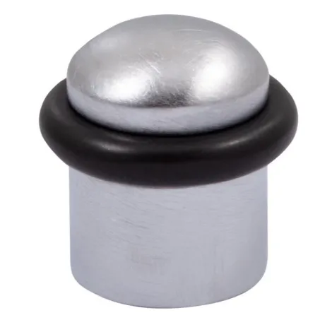 Ограничитель дверной напольный Tupai 115-96 матовый хром