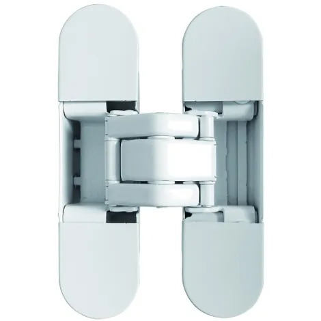 Петля универсальная скрытой установки Kubica Atomika Slim K8060 DXSX, BI 60кг белый