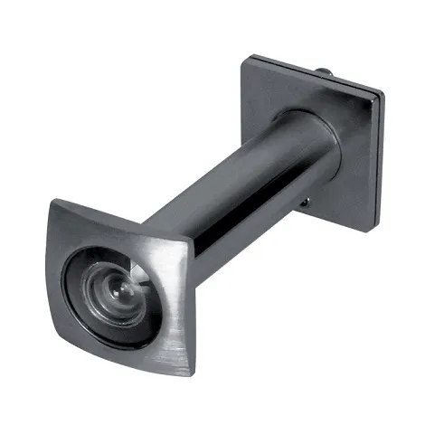 Глазок дверной, оптика пластик Fuaro DV-Q 4/130-70/Z (VIEWER 4 DVQ) SSC сатинированный хром