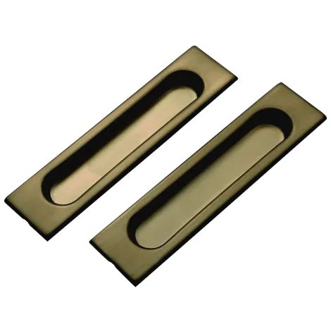 Ручка купе прямоугольная AB бронзовый