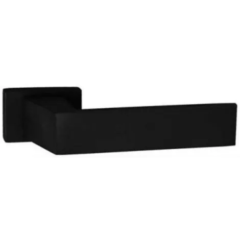 Дверная ручка Tupai на прямоугольном основании Novinka 3033 RT-153 черный