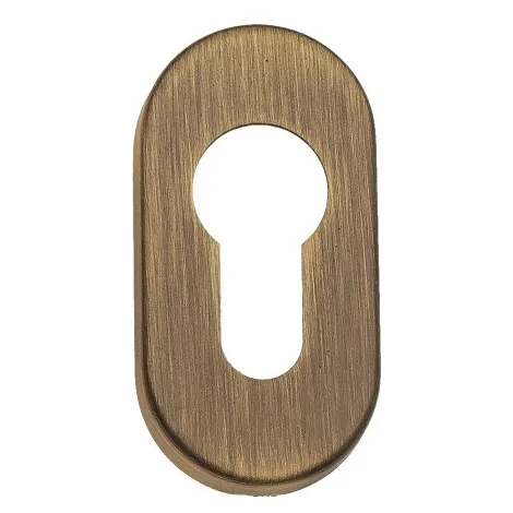 Накладка дверная под цилиндр Venezia CYL EP матовая бронза (2 шт.)