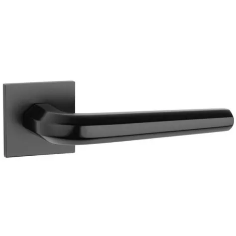 Дверная ручка Tupai на квадратном основании 4160 Q 5S-153 черный