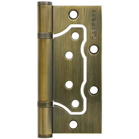 Петля универсальная без врезки Fuaro IN4500W WAB (500-2BB 100x2,5) матовая бронза